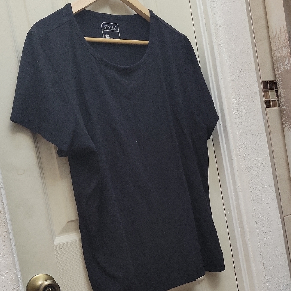 STYLUS Women's XXL Charcoal Tee